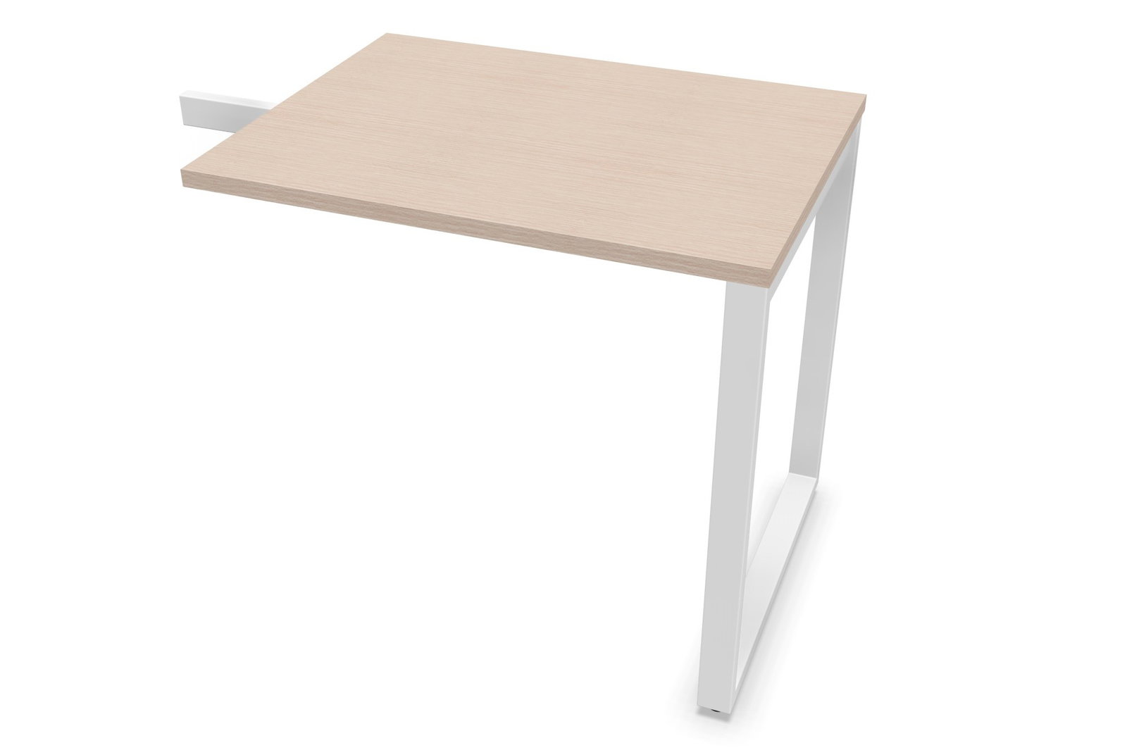 Allungo laterale scrivania oxi con gamba loop