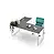 Funny gamba anello piano vetro prof.80