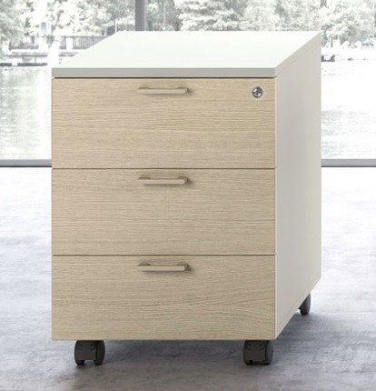 cassettiera tre cassetti Oxi