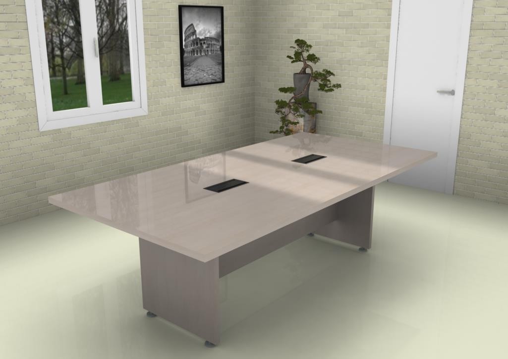 Tavolo riunione rettangolare 240x120