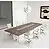 Tavolo riunione con base metallo e top access , serie Go steel