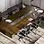 Tavolo riunione con base metallo e top access , serie Go steel