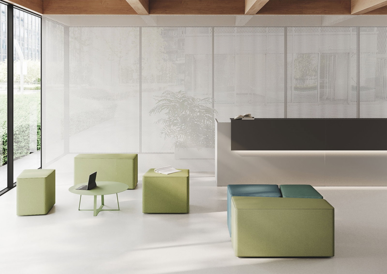 Pouf - componibile - varie forme geometriche