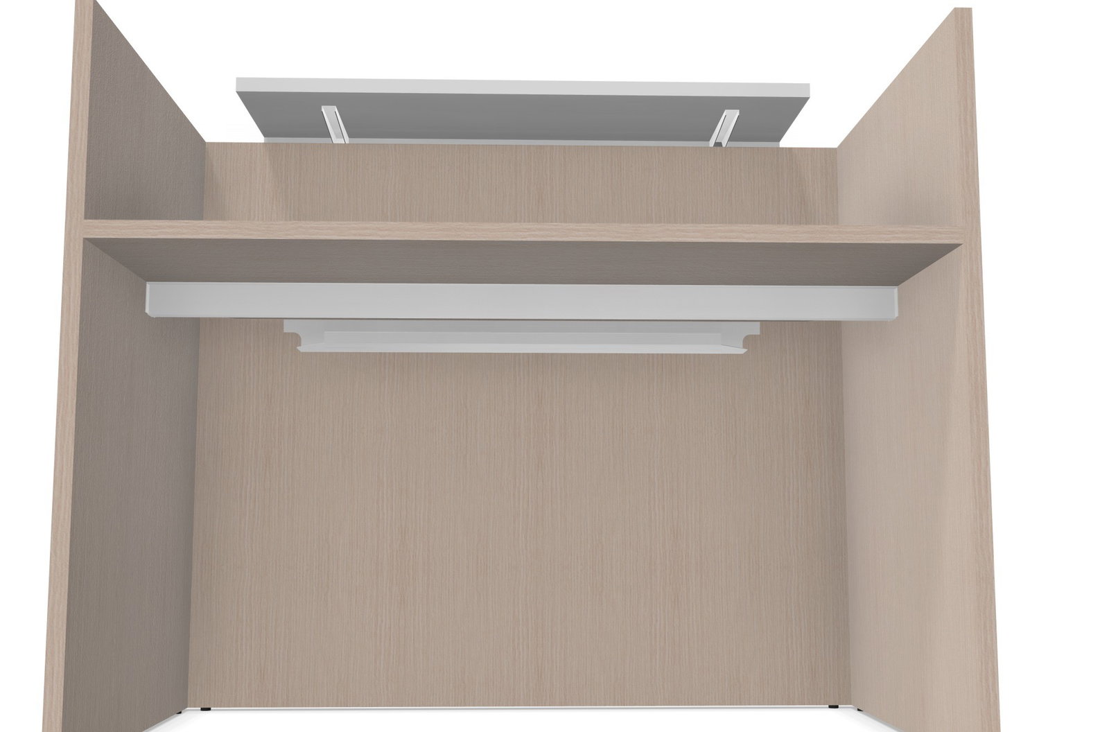 Vaschetta portacavi per reception/ cattedre Point