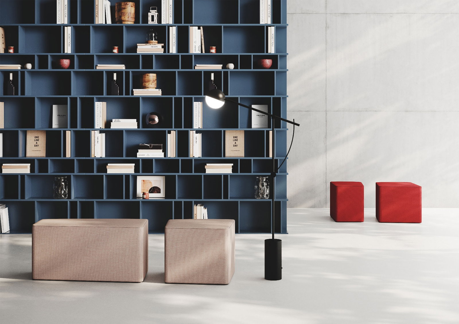 Pouf - componibile - varie forme geometriche