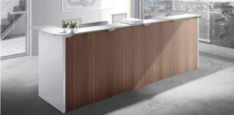 Reception teko angolare piano prof. 60