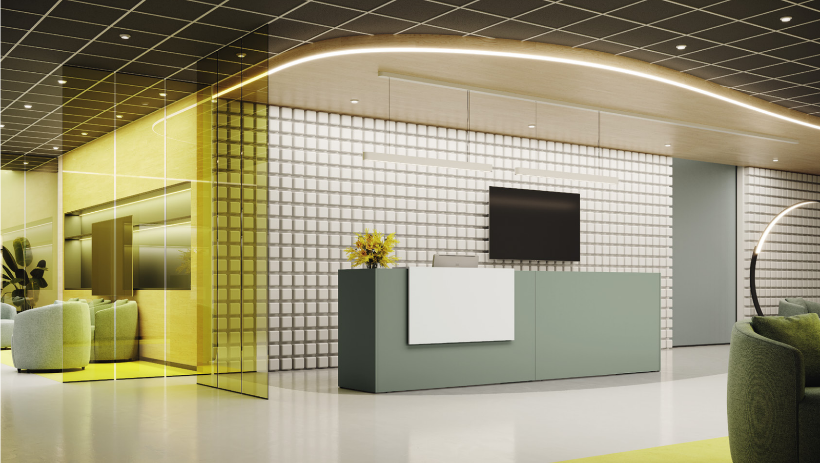 Reception doppia postazione Intro