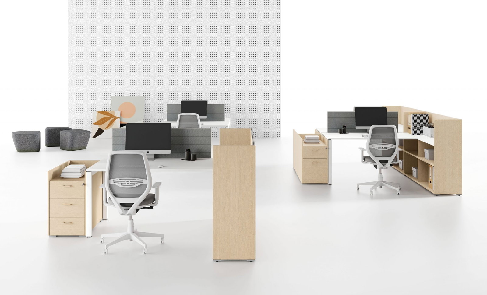 Bench con mobile portante 