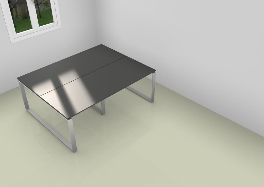 Scrivania condivisa doppia modello Loft