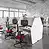 Postazione doppia piani L.82,5 Call Center Teko