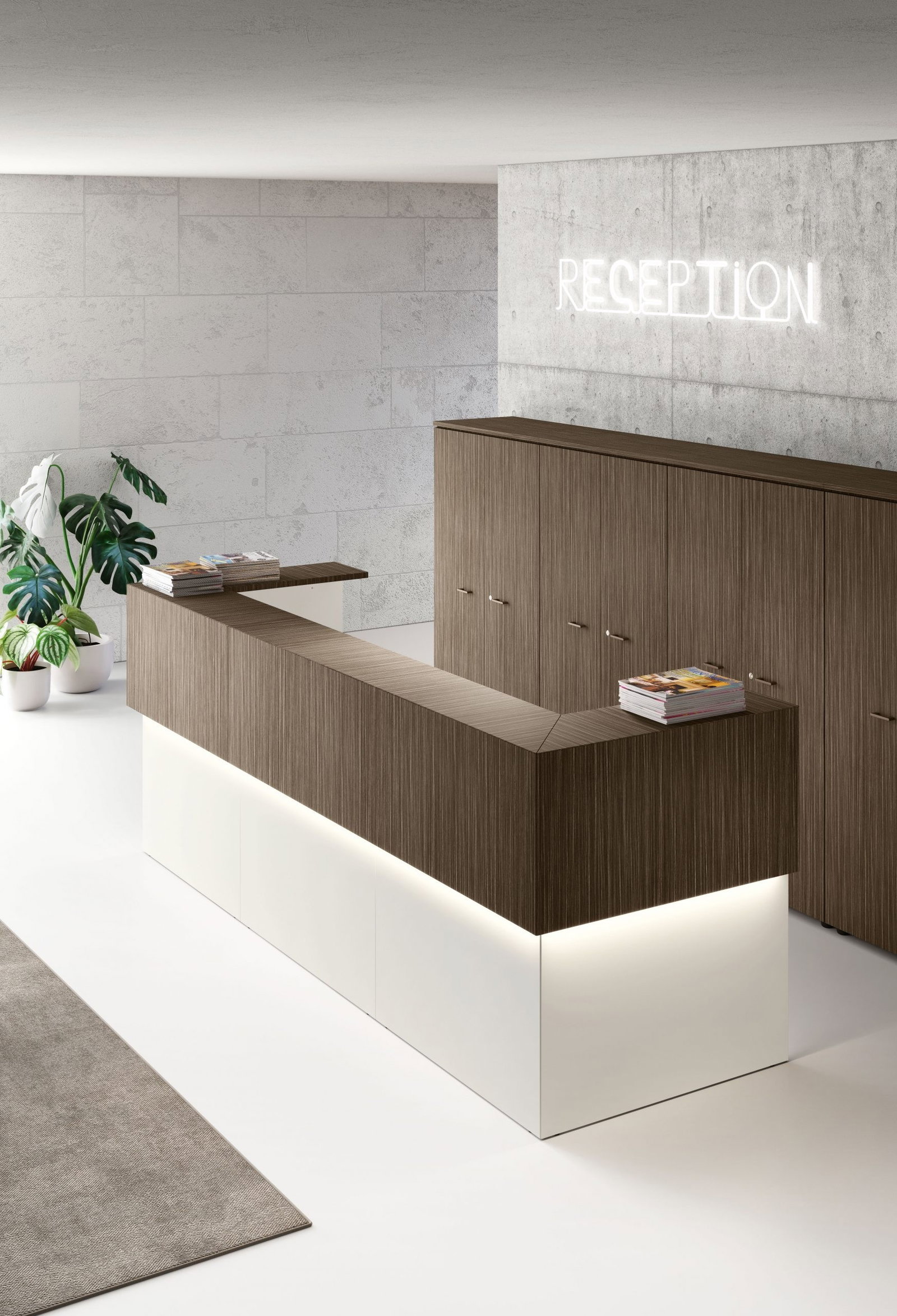 Reception con doppio angolo