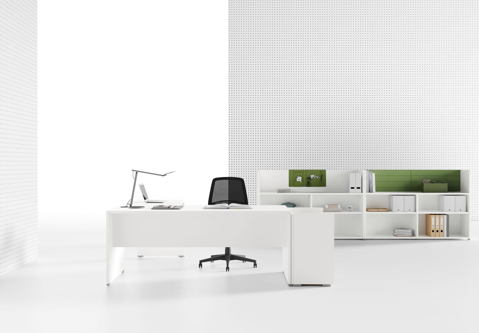 Scrivania oxi fianco legno prof.60