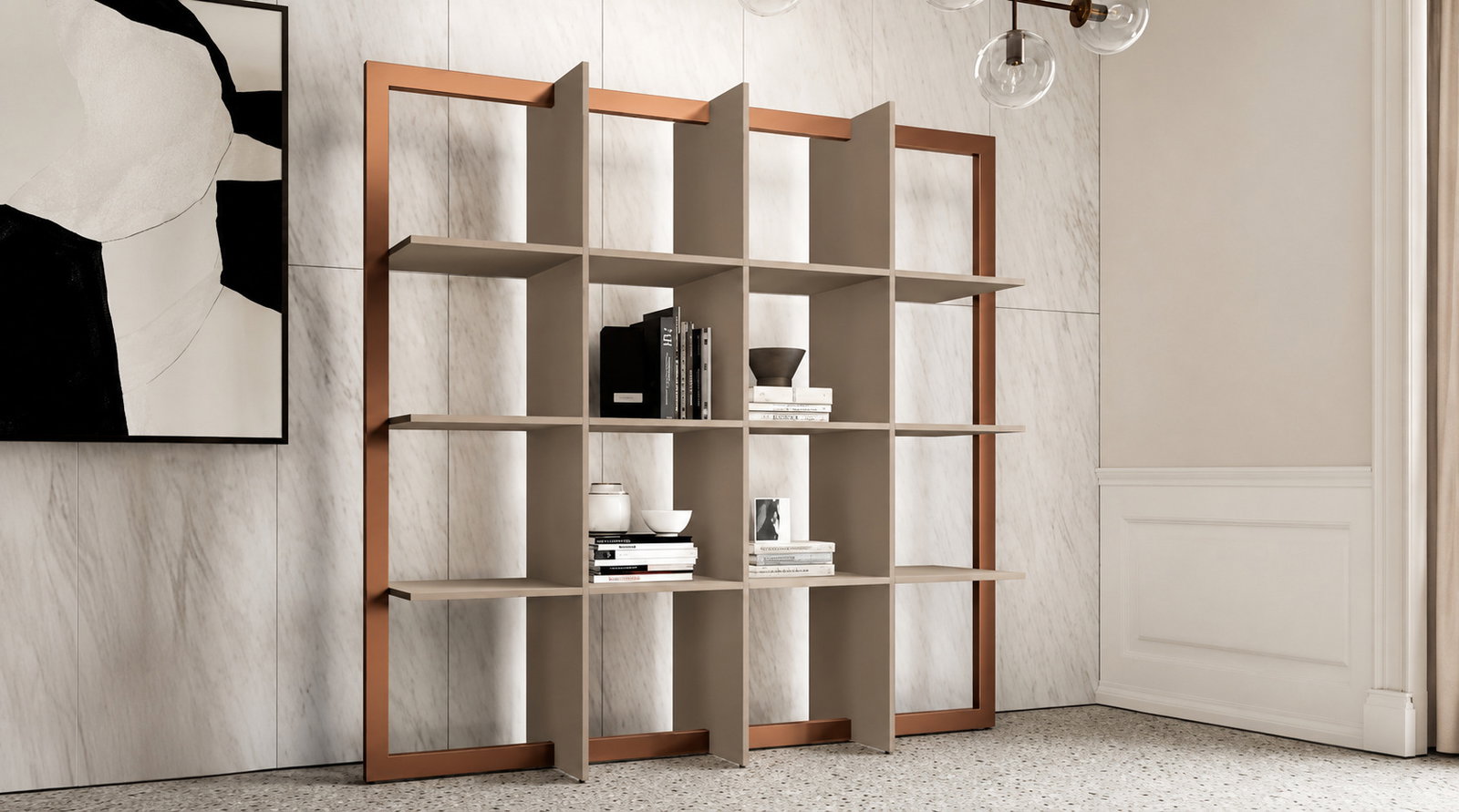 Libreria metallo: eleganza e funzionalità per l’ufficio moderno